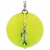 LuhrJensen Dipsy Diver Lure Freshwater, Size 003,  4 7/8, 100 Depth, Chartreuse/White Bottom, Per 1