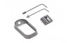 Agency Arms Magwell GLOCK17 Gen4 No Back Strap Installed Aluminum Grey