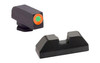 AmeriGlo Hackathorn Sights For GLOCK 43, Front And Rear Sight, Steel