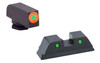AmeriGlo Spartan Sight Set For GLOCK 43 Tritium NightSight