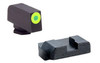 AmeriGlo Tritium Protector Sight Set For GLOCK, Steel