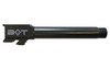 Backup Tactical Threaded GLOCK 19 Drop In Replacement Barrel 9mm Luger 1/2x28" 416 Stainless Steel Matte Black Finish