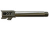 Backup Tactical Threaded GLOCK 19 Drop In Replacement Barrel 9mm Luger 1/2x28" 416 Stainless Steel Silver Finish