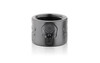Backup Tactical AR-15 1/2x28 Thread Protector Aluminum Skull X Black