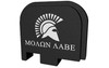 BASTION SLIDE BACK FOR GLK43 Molon Labe, Black and White