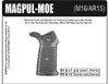 DECAL GRP MAGPUL MOE RBR