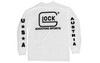 GLOCK OEM SHTNG SPT T-SHRT LS WHT LG