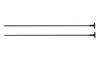 GSS RIFLE RODS 17CAL 2PK