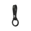 BOSTON LEATHER Baton Holder w/ Black ABS Ring 5451-3