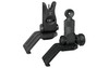 Knight's Armament Company 600 Meter Off Set Sight Kit Picatinny Black Front and Rear Flip Sights
