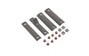 KAC URX 3/3.1 RAIL PANEL KIT BLK