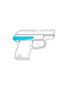 KELTEC 380RB P32/P3AT BLT CLIP BLRH