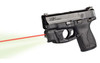 LaserMax Centerfire Light/Laser Sight System Red Laser/100 Lumen Mint Green Light S&W M&P Shield 1/3N Battery Polymer Housing Matte Black