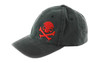 PHU SKULL FLEX HAT BLK/RED S/M