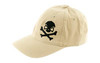 PHU SKULL FLEX HAT TAN/BLK L/XL