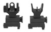 SAMSON FLIP-UP FRNT/REAR SET A2 BLK