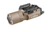 Surefire X300U-A Weaponlight 1000 Lumens White LED Bulb CR123A Batteries Switch Aluminum Tan