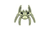 SPIKE'S SPIDER PATCH GRN/BLK