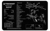 TEKMAT PISTOL MAT FOR GLOCK BLK