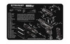 TEKMAT PISTOL MAT RUGER LCP BLK