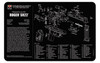 TEKMAT PISTOL MAT RUGER SR22 BLK