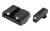 TRUGLO TRIT PRO FOR GLK HIGH WHT SET