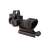 Trijicon ACOG 4x32mm Dual Illuminated Scope Amber Crosshair .223 Ballistic Ret, 3.25 MOA RMR Type 2 Sight, TA51 Mount, Black