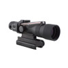 Trijicon ACOG 3x30mm Compact Dual Illuminated Scope Red Chevron .223/62gr Ballistic Reticle with Colt Knob Thumbscrew Mount, Black