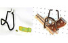VERSATILE SHELF PEG BOARD GUN RACK