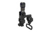 YHM AR-15 Front Flip Sight Tower Standard Height Steel Matte Black YHM-9394