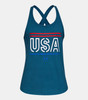 Under Armour Womens UA Freedom USA Tank Top 1327578437SM