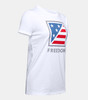 Under Armour Womens UA Freedom Folded Flag T-Shirt 1343557100SM