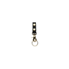 Boston Leather Belt Keeper with Deluxe Swivel Key Snap 5436-5