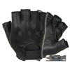 Damascus Half-Finger Leather Driving Gloves D22SSM