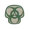 Maxpedition Biohazard Skull Morale Patch BZSKA