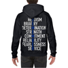 Thin Blue Line Hoodie - Thin Blue Line Remember MENS-REM-HOOD-XXXL