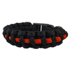 Thin Blue Line Paracord Survival Bracelet, Thin Red Line TRL-PARA-9