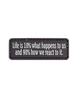 TRUSPEC Life is 10% What Happens Morale Patch 6666000