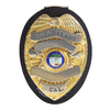Safariland Model 7350-03 Badge Holder Teardrop, Clip-On 7350-03-2