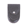 Stallion Leather Covered Standard Chained or Hinged Handcuff Holder HCC-2-B2