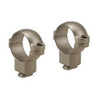 Leupold Dual Dovetail 1" Rings High, Silver