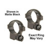 Leupold Ruger M77 Ring Mounts 30mm Medium Matte Black
