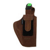 Bianchi 6D Deluxe Waistband Holster Natural Suede, Size 12, Left Hand