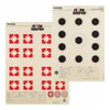 Champion Traps and Targets Orange Bullseye Targets 50ft Pistol Slowfire (Per 12)