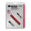 Maglite Solitaire Flashlight AAA in Blister Package (Red)