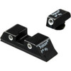 Trijicon Glock Bright and Tough 3 Dot Night Sight Set 17-39 Models, Green Front and Rear Lamps