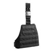 Uncle Mikes Dual Retention Tactical Holster Cordura Black Size 21, Right Hand
