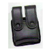 Uncle Mikes Cordura Magazine Case Double Glock 10mm, 45, HK 45 Black
