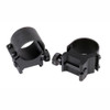 Weaver Detachable Top Mount Rings 1" High, Matte Black