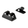Trijicon H&K Bright and Tough 3 Dot Night Sight Set USP Models, Green Front and Rear Lamps